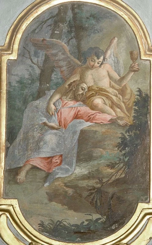  123-Vincenzo Angelo Orelli-orazione di Cristo nell'orto di Getsemani   - Villa d'Adda, Bergamo 
